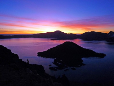 Sunrise at Crater Lake - Courtesy of the National Parks Service