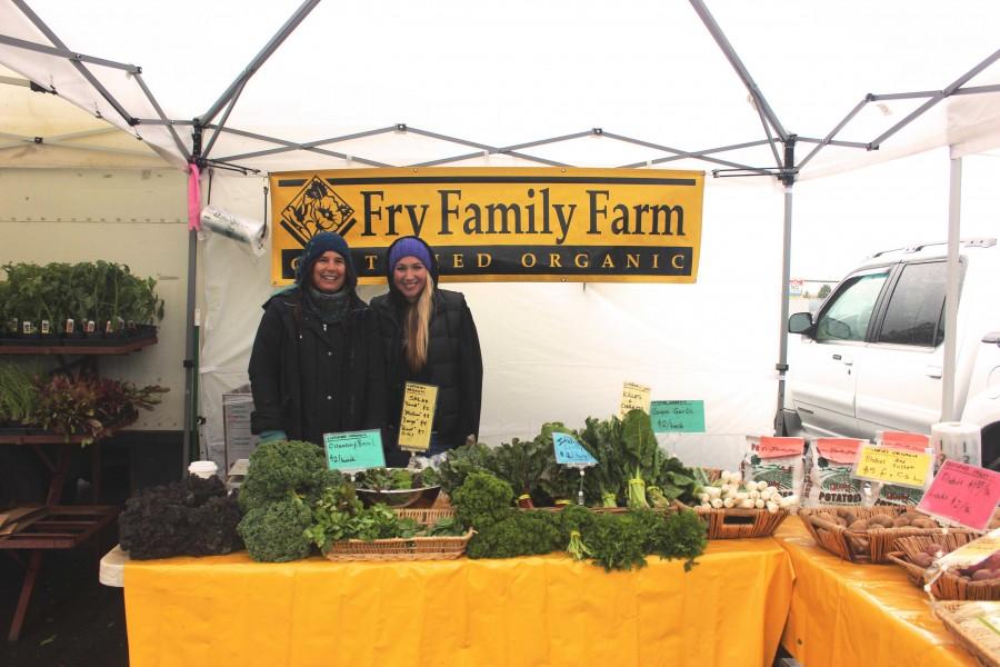 Zoe Fioretti and Terra Fry of Fry Family Farms. photo by Amora McConnell